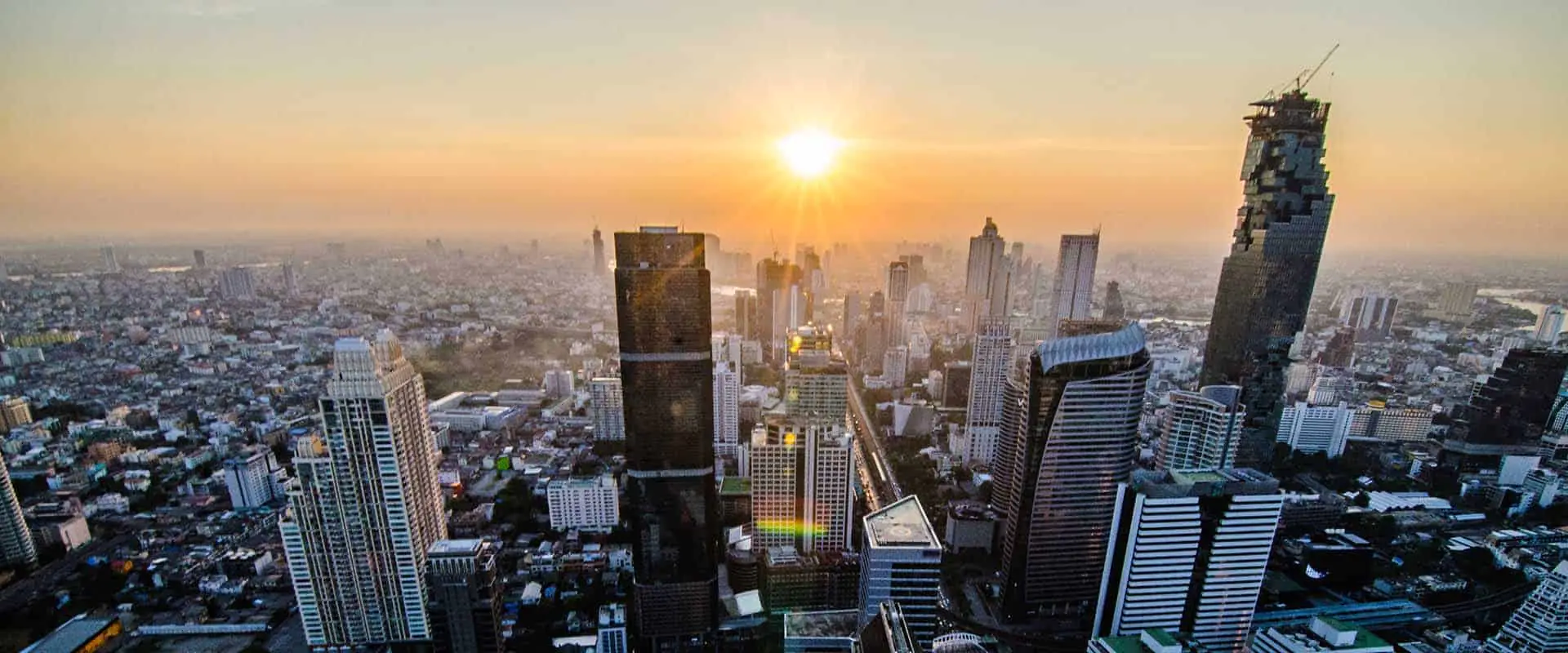 Bangkok Skyline At Dawn Incentive Trip Thailand